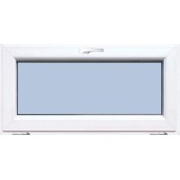 PVC nagibno okno belo 60 cm x 40 cm