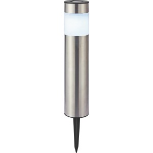 Solarna LED-svetilka iz nerjavnega jekla umetna masa 6 x 6 x 40,5 cm 4 kosi