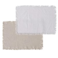Boltze Home Namizni prt Lenea 38 cm x 52 cm bež/bela 1 kos