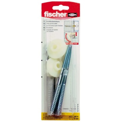 Fischer Komplet za pritrditev umivalnika WST 140 K (2 kosa)