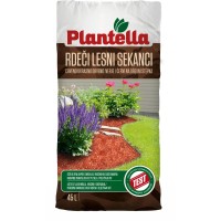 Plantella Rdeči lesni sekanci 45 l