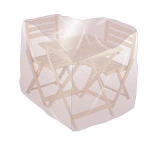 Prozorna zaščitna prevleka 70 cm x 180 cm x 125 cm