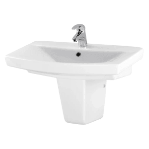 Cersanit Umivalnik Carina 70 cm x 43,5 cm x 22 cm