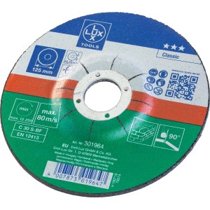 LUX-TOOLS Tkivna rezalna plošča Classic kamen premer 125 mm