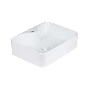 Uptrend Nasadni umivalnik Torvi 48 kvadratni bel