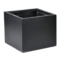 M Collections Korito za rože Cubi 44 cm x 44 cm antracit