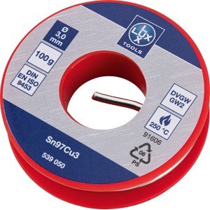 LUX Spajka za fiting Ø 3 mm 100 g