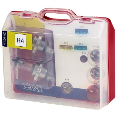 Komplet nadomestnih sijalk 12 V H4 10-delni