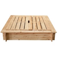 Peskovnik Sestavni komplet smrekov les 120 cm x 120 cm FSC®
