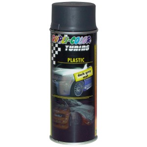 Dupli-Color Lak v pršilu Tuning Plastic Črna mat 400 ml