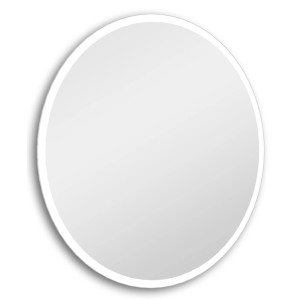 DSK Design Ogledalo z LED-osvetlitvijo Bright Circle Ø 50 cm