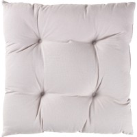 Sedežna blazina Uni 38 cm x 38 cm Svetlo siva