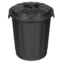 Supermax Koš za odpadke 50 l grafit