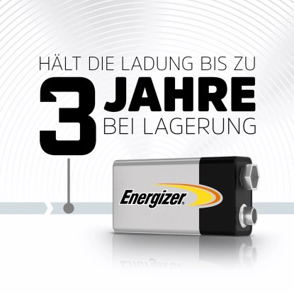 Energizer Alkalna baterija Power 9 V E-blok 1 kos