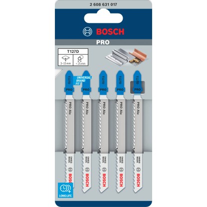 Bosch List za vbodno žago T 127 D 3 kosi