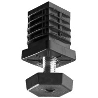 Hettich Zaključni čep za nogo za mizo 25 mm x 25 mm