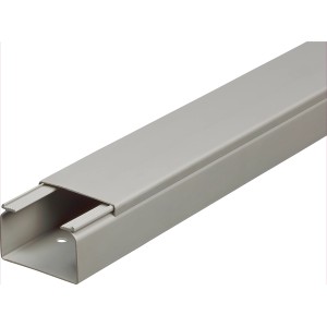 Kabelski kanal 60 mm x 40 mm siva dolžine 2 m