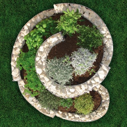 Bellissa Spirala za zelišča Gabione Mala 60 cm x 110 cm x 90 cm