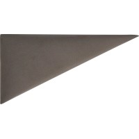 Stenska blazina Trikot 15 cm x 30 cm Temno siva Žamet