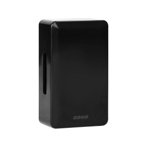 Orno Dvotonski zvonec Brevis Mini AC 230 V biserno črna