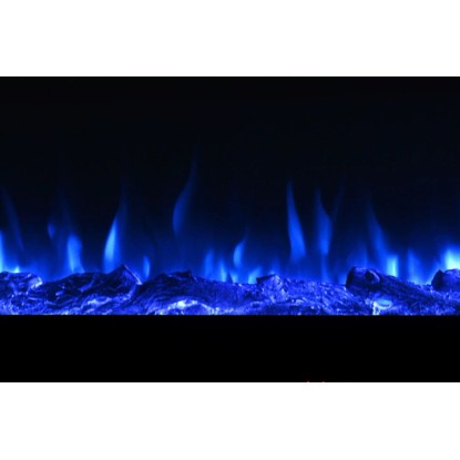 El Fuego LED električni kamin Luzern z ogrevanjem zatemnilen 1,8 kW