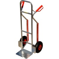 Voziček za vreče z drčo za stopnice Aluminij 150 kg