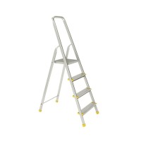 Alve Enostranska aluminijasta lestev 4 stopnice do 150 kg