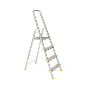 Alve Enostranska aluminijasta lestev 4 stopnice do 150 kg