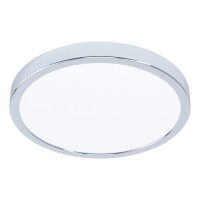 Eglo Montažna svetilka LED Fueva 5 krom-bela Ø 28,5 cm, 20 W, IP44