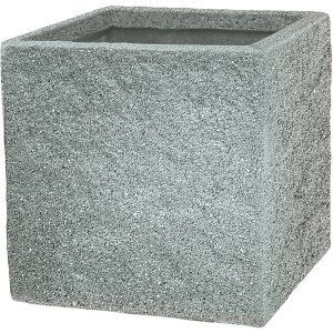 Korito za rastline Revens gladko 29 cm x 30 cm x 30 cm svetlo sivo