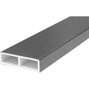 Stenska priključna letev za vrata ThermoSpace 25 mm antracit na meter