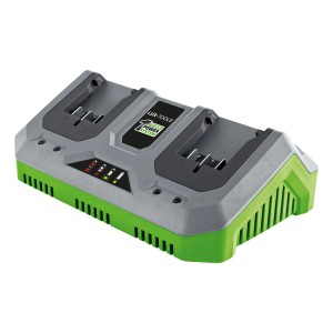 LUX-TOOLS 20 V dvojni hitri polnilnik 1 PowerSystem