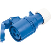 CEE vtičnica za avtodom 3-polna IP44 16 A modra