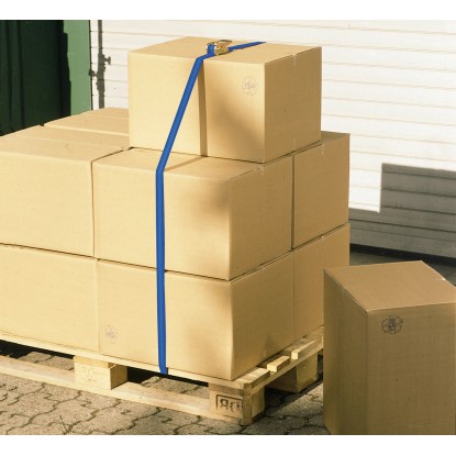 LUX-TOOLS Pritrdilni jermen z ragljo 2-delni S-kavelj 25 mm x 3,5 m