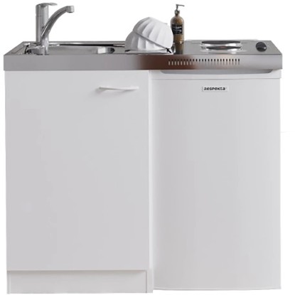 Respekta Mini kuhinja Pantry 100S 100 cm bela