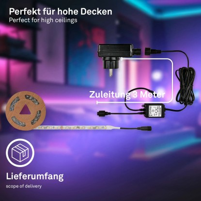 Briloner Pimp your Stripe Začetni komplet LED traka RGB/W 2 m IP44