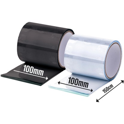 easyFix Lepilni trak za popravila Prozoren 150 cm