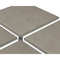 Fugirni križec GS Terrassen, 10 mm, siv, prim. RAL 7030, 50 kosov