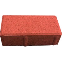 Klasiko Tlakovec rdeč 6 cm x 20 cm x 10 cm
