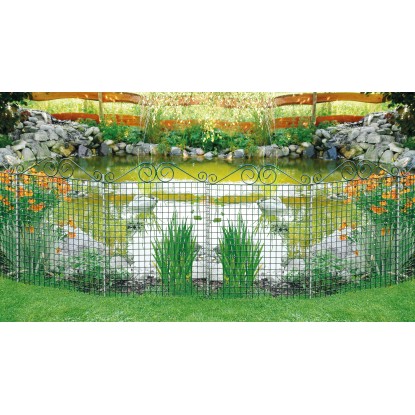 Bellissa Zaščitna ograja za ribnik Ambiente Zelena