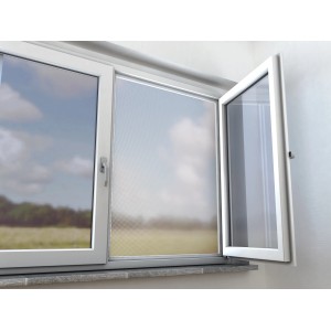Mreža proti mrčesu za okno 130 cm x 150 cm belo