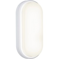 Ovalna LED-svetilka OL 18 W bela 1-plamenska
