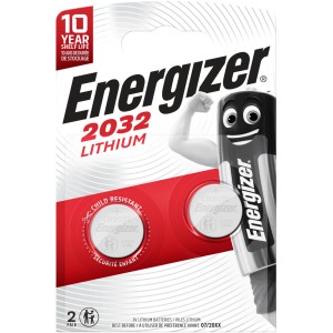 Energizer Gumbasta baterija Litij CR 2032