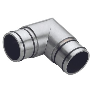 Koleno V2A oglato 90-stopinjsko za oprijemalo iz V2A