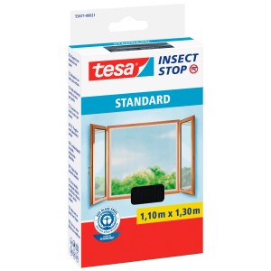 Tesa Insect Stop Mreža proti mrčesu Standard 130 cm x 110 cm antracitna