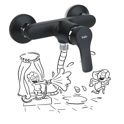 baliv Armatura za prho DU-5750 Črna