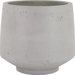 Lonec za rastline okrogel 21 cm x Ø 23 cm siv