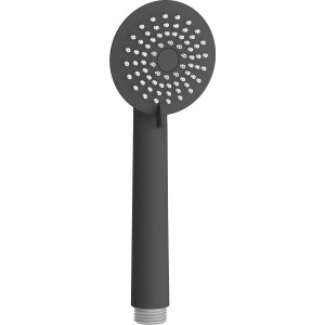 Ročna prha s 3 funkcijami Črna