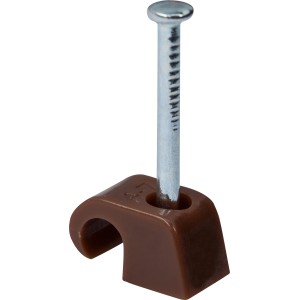 OBI Objemke za kable Ø 4 mm - Ø 7 mm 50 kosov Rjave