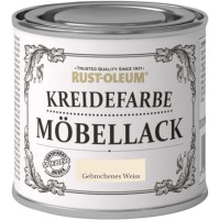 Rust-Oleum Kredna barva lak za pohištvo umazano bela mat 125 ml